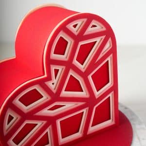 Torta Corazon detalle